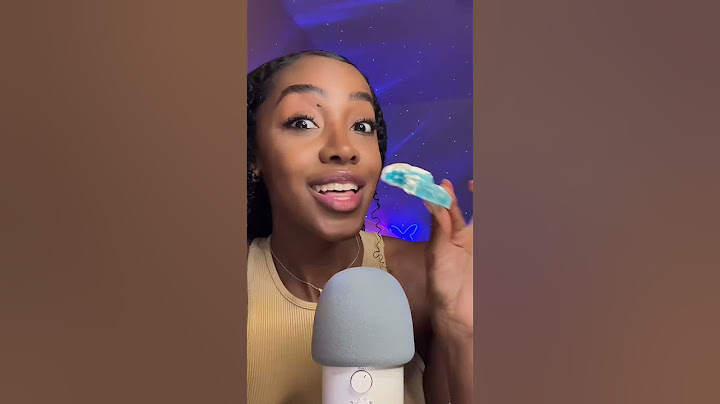 @mukbangwithkay  enjoying the cotton candy + blue raspberry gem with marshmallow fluff. 🔥