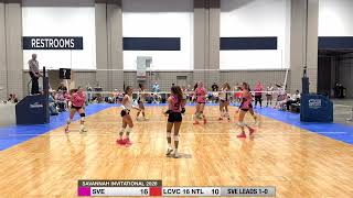 SAVANNAH INVITATIONAL 2026- SVE vs LCVC 16 NTL- Set 1