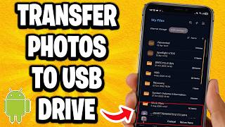 How to Transfer Photos to USB flash drive from Android Phone - Easy Method