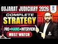 Gujarat Judiciary 2026 Preparation Strategy 🔥| Prelims + Mains + Interview | Judiciary By PW