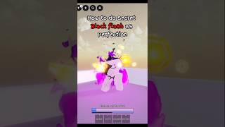 Perfection Secret Black Flash that 99.999% players don't know