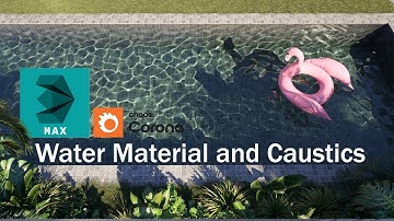 Amazing 3ds Max Swimming Pool Water Material With Caustics In Corona Render