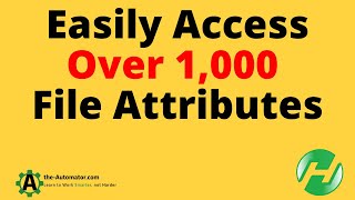How to Access over 1,317 File Attributes with File Metadata Retrevier