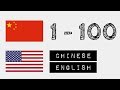 Numbers from 1 to 100 - Chinese - English