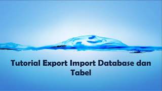 Tutorial Export Database Phpmyadmin Ke Excel Dan Import Data Excel Ke Phpmyadmin