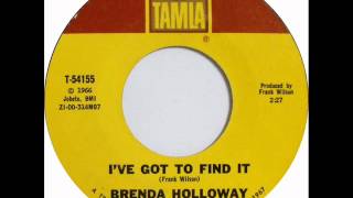 Watch Brenda Holloway Ive Got To Find It video