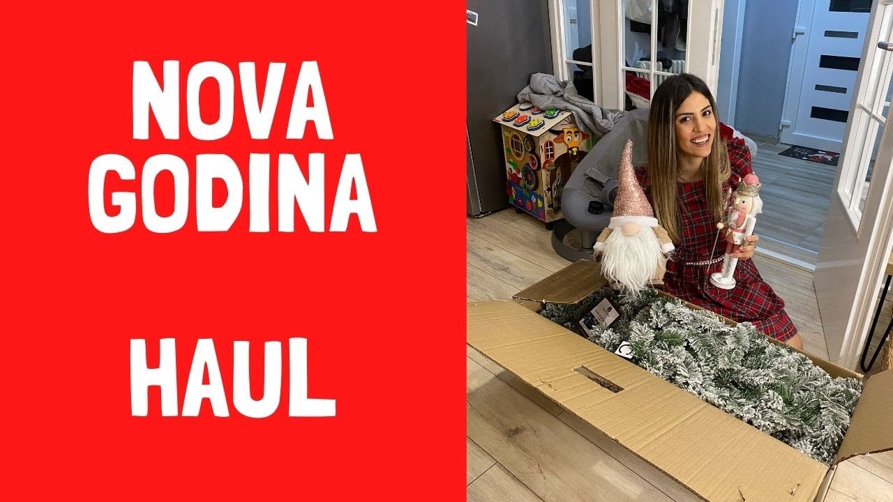 NOVOGODIŠNJI HAUL - JELKA, UKRASI, GARDEROBA