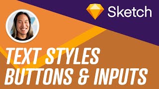 ⌨️Text Styles: Buttons & Input Fields in Sketch App (2020)