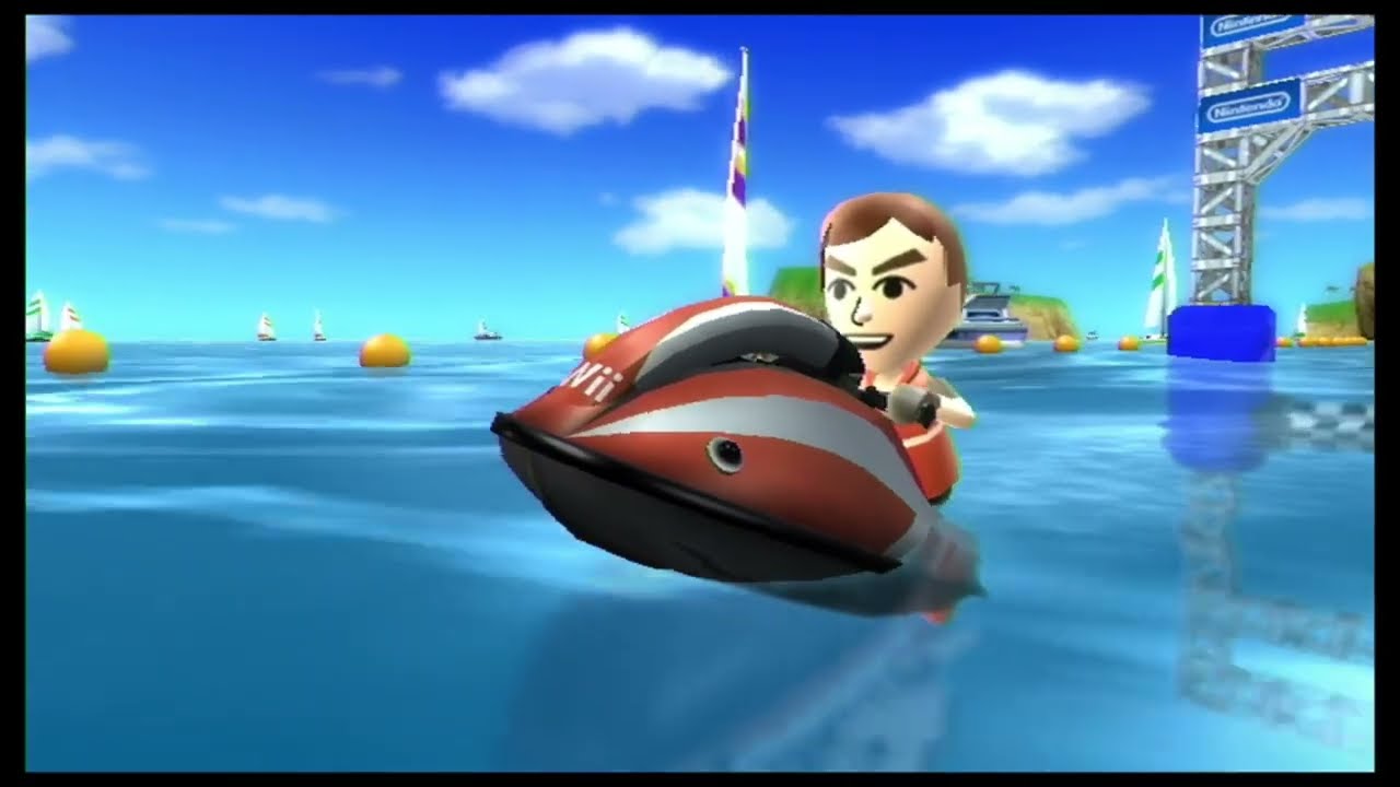 Wii Sports Resort part 37 This is IMPOSSIBLE!!! (Power Cruising