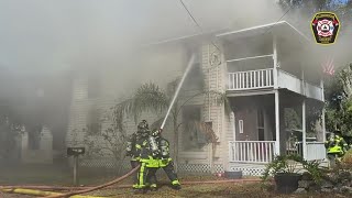 Fire breaks out at home in Seffner, Florida