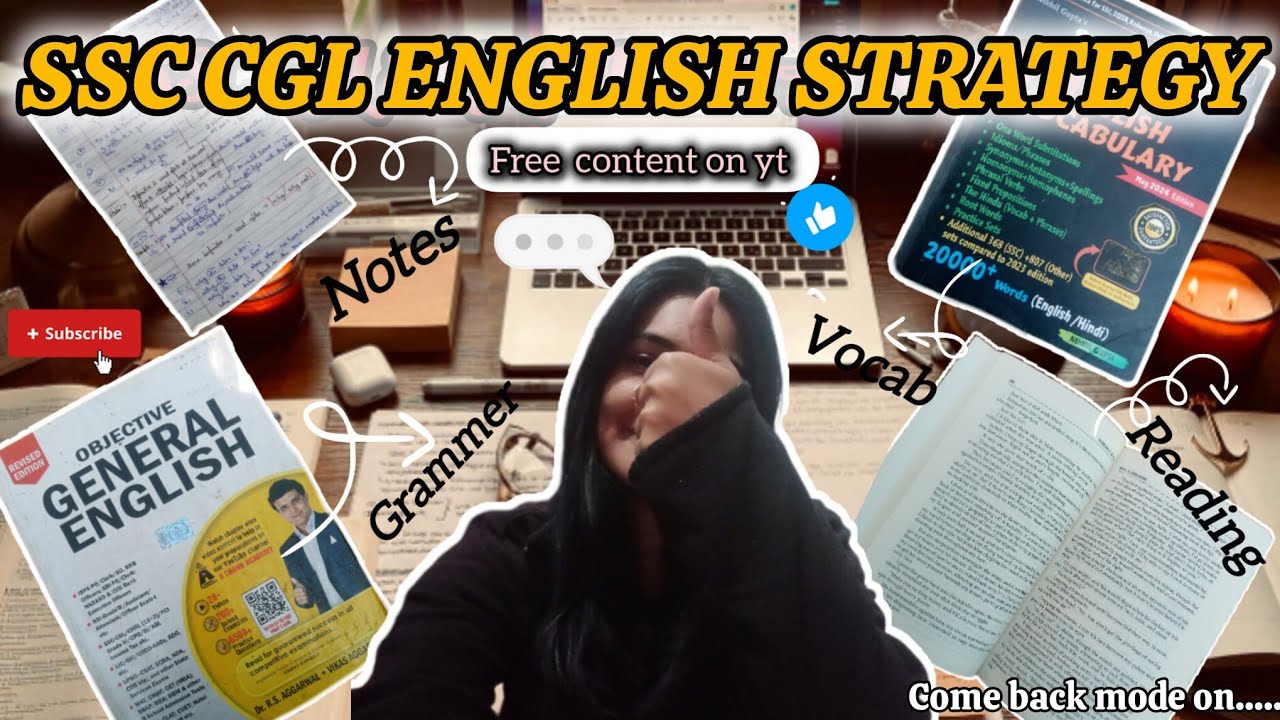 SSC CGL English Preparation 2026 | Full Strategy for Beginners | Best Booklist + Study Plan 