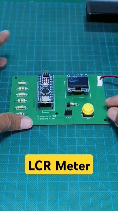 DIY LCR Meter ⚙️ #diyelectronics #lcrmeter #arduino - YouTube