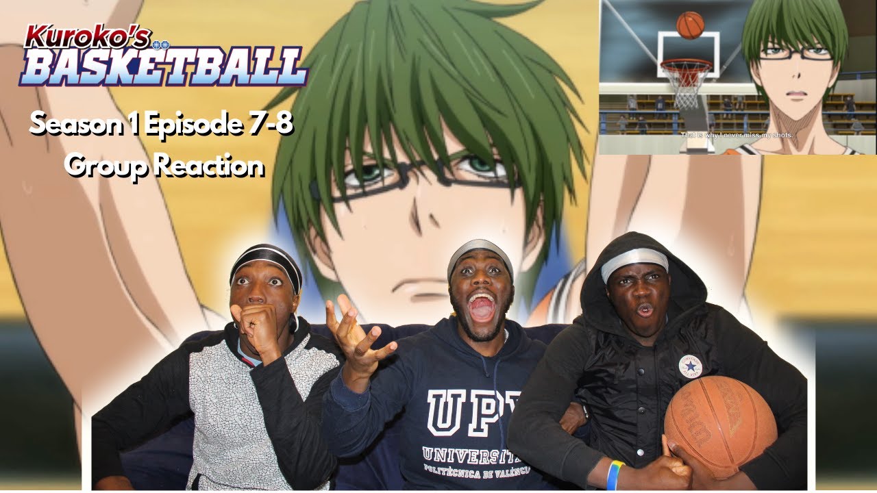 KUROKO vs KAZUNARI, KAGAMI vs MIDORIMA,SEIRIN vs SHUTOKU, #React:Kuroko No  Basket