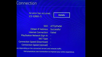5 Ways To Fix PS4 Error Code CE-32895-7 | An error has occurred