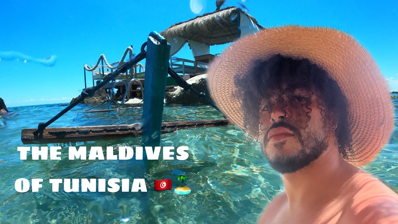 THE MALDIVES OF THE TUNISIA 🇹🇳 LOVINA ISLAND 🏝 GHAR EL MELH 📍