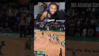 He almost tore his acl off that ankle breaker 😭 Twitch: Demii305 #basketballcommentary