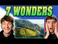 American Guys React to 7 Wonders of the Philippines (Amazing Places to See in the Philippines)