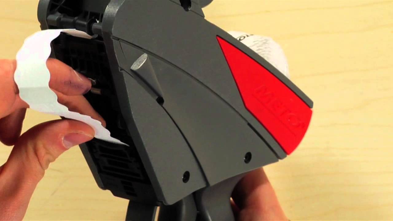 How To Load A Meto Price Gun YouTube