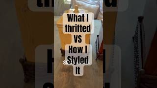 Transforming thrifted finds into elegant home decor | thrifted vs styled | before and after