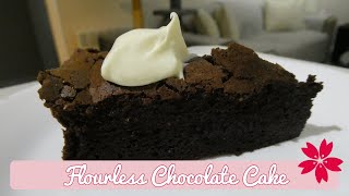 Flourless chocolate cake