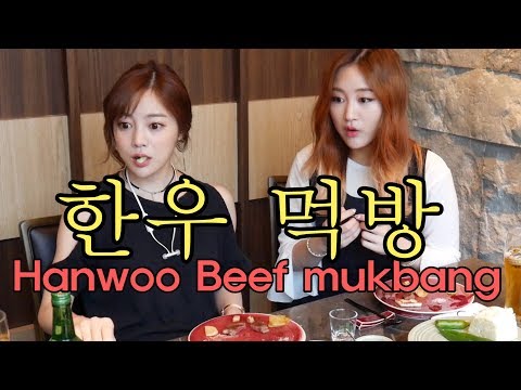 에리나[ 한우 먹방 with 제리언니 ]Trying out  Hanwoo Beef with jerry