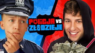 GTA V - POLICJA vs ZŁODZIEJE! - JACOB! 🤑