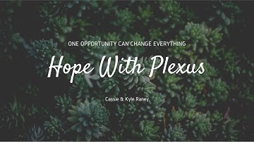 Plexus Opportunity