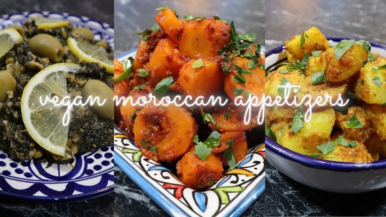 Vegan Moroccan Appetizers YouTube