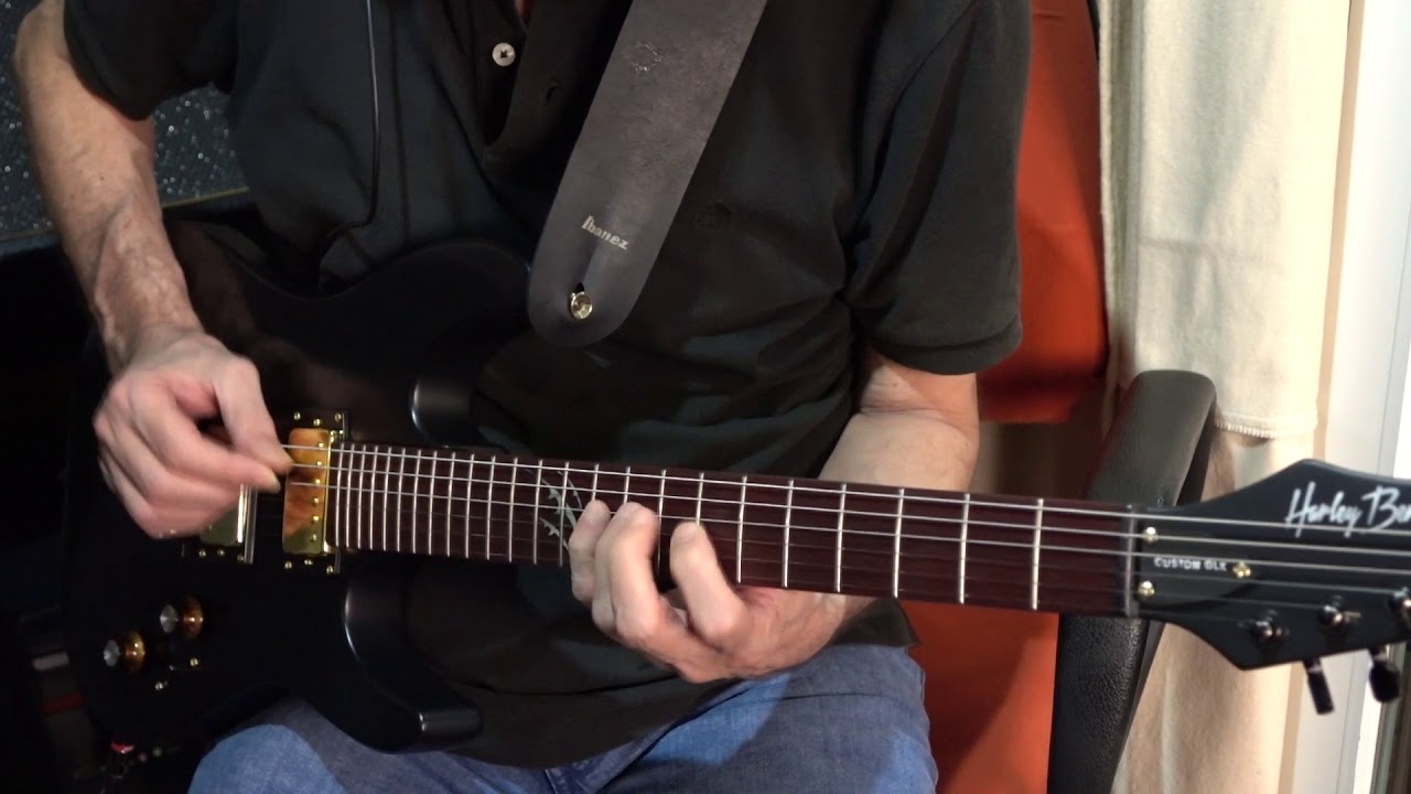 Harley Benton Custom GLX guitar (jazz sound) YouTube