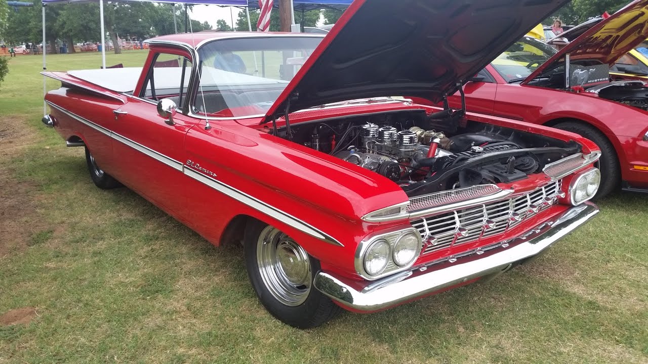 1959 Chevy El Camino 409 V8 Three Deuces Vintage Air Resto Mod Tri Power 59 First Year for Chevrolet