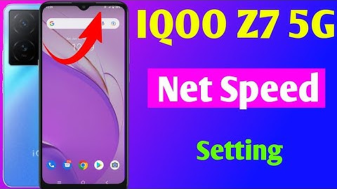 iqoo z7 5g net speed show setting | how to show real time network speed in iqoo z7 5g