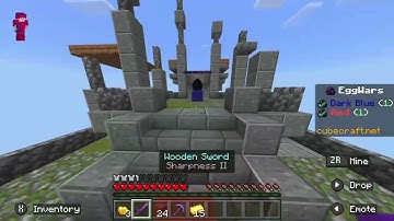First on EggWars duels leaderboard #CubeCraft