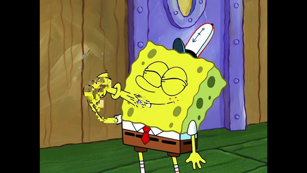 SpongeBob Sucking and Licking his Finger for 10 Hours.
