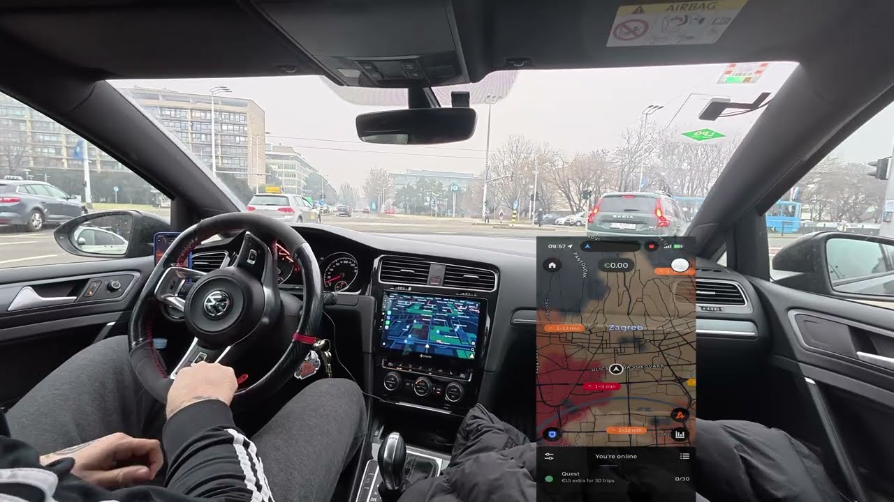 Kako izgleda prva smjena taxiranja u Zagrebu, petak 1.mjesec