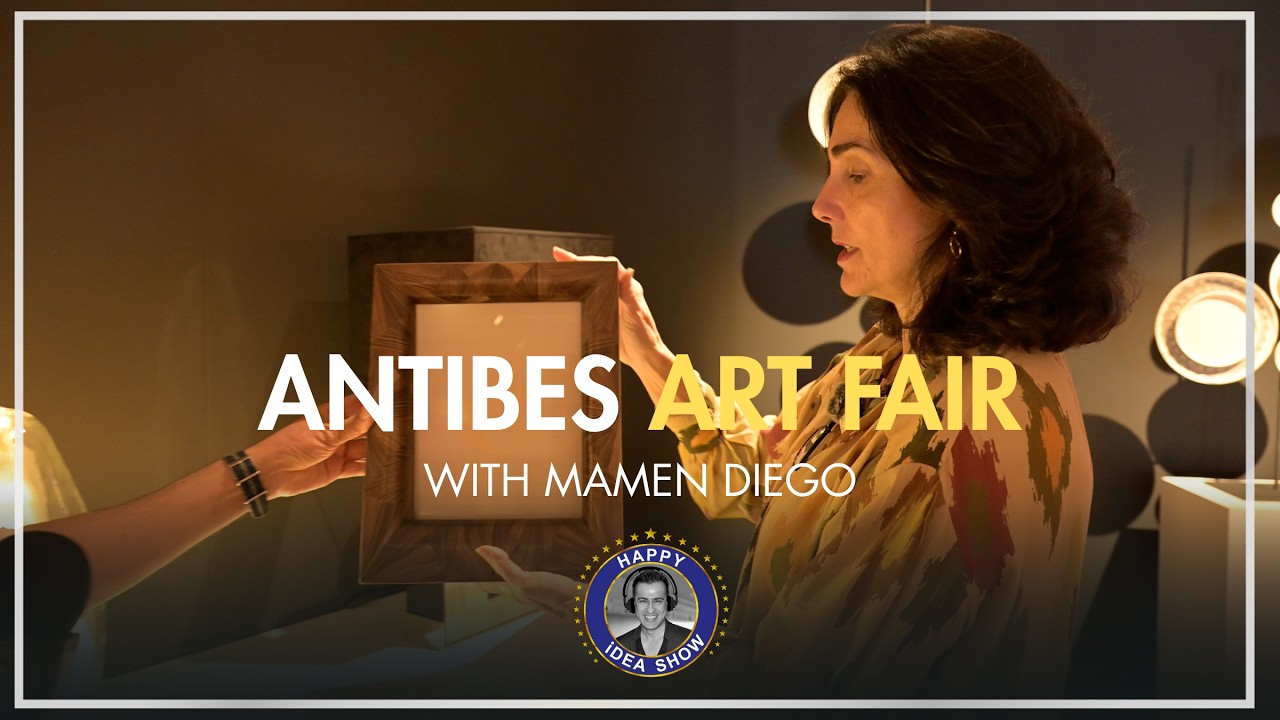 Antibes Art Fair - Mamen Diego Reinventing Tradition To Innovate With Style. With Happy Bains #art