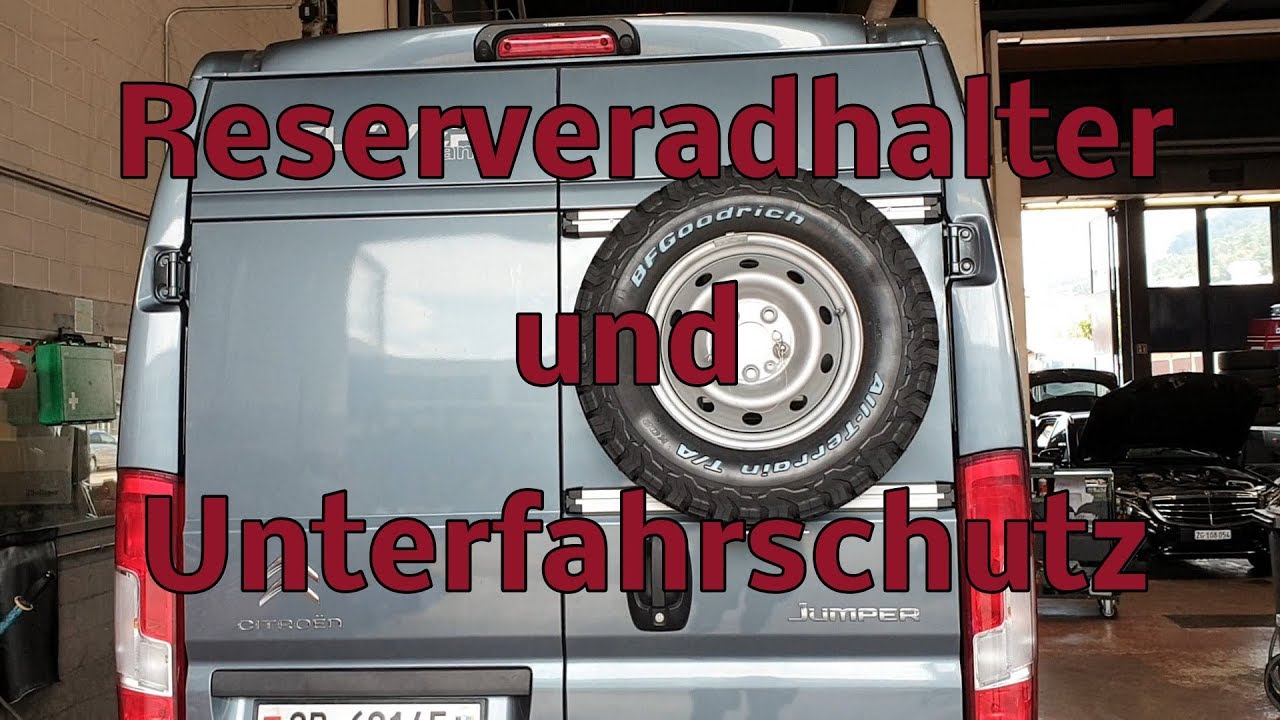 Reserveradhalter und Unterfahrschutz - Clever Runner 636 #44