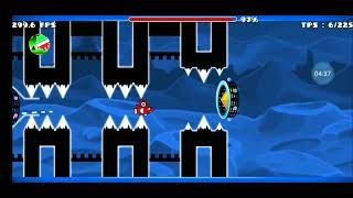 Devil vortex but can see the layout | GEOMETRY DASH