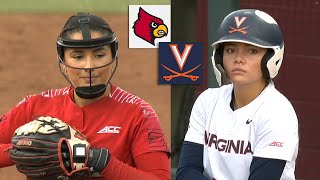 #10 Louisville vs #7 Virginia Women's College Softball Highlights Full Game 2025 screenshot 5
