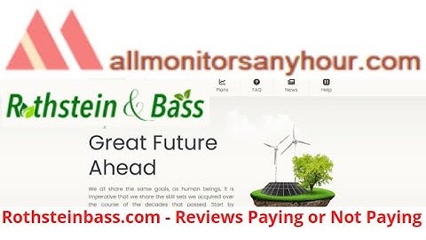 Rothsteinbass.com, Reviews Paying Or Not Paying ? & #HYIP daily update, #all hyip monitors 24 hour,
