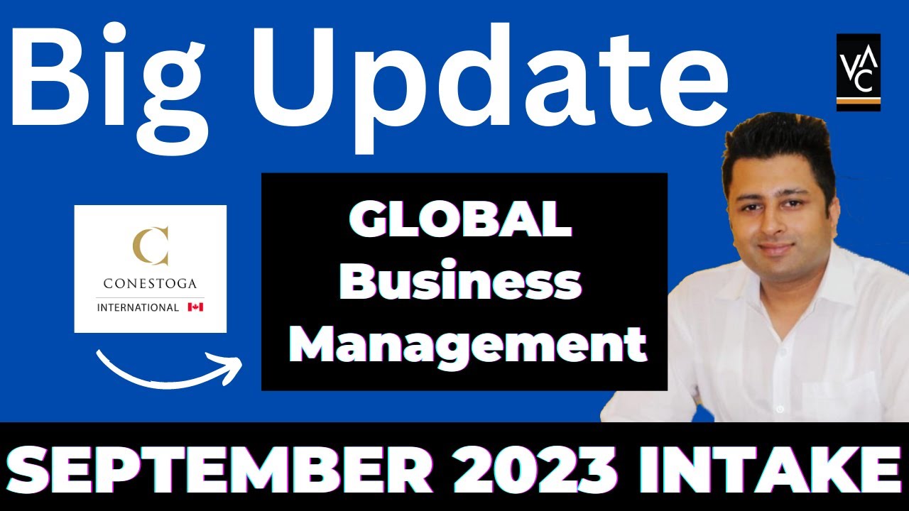 Latest Update Conestoga College open for global business management