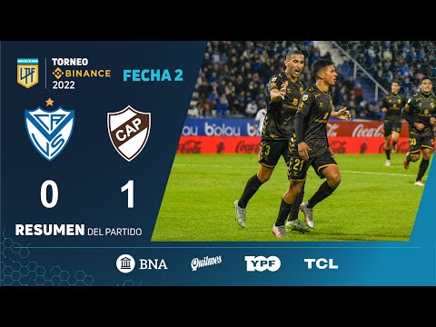 #TorneoBinance | Fecha 2 | resumen de Vélez - Platense