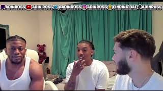 B LOU SAYS THE HARD R WORD ON STREAM!! *Gets Adin Banned*