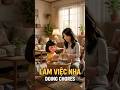 Bí quyết dạy con thông minh: Vừa làm việc nhà vừa học Tiếng Anh! #Shorts #aivideo