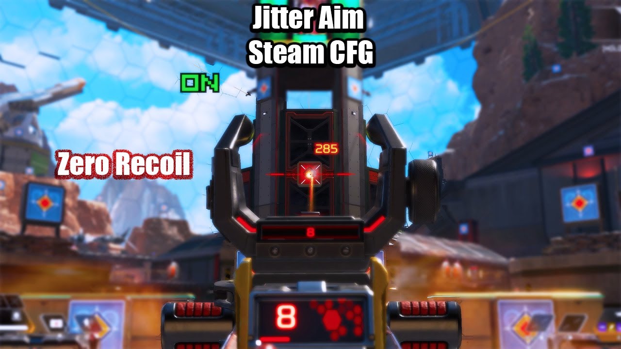 Best Jitter Aim CFG For Season 21 -Apex legends - YouTube