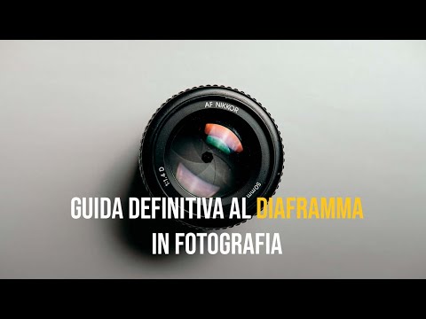 Video: Come inserire un diaframma (con immagini)