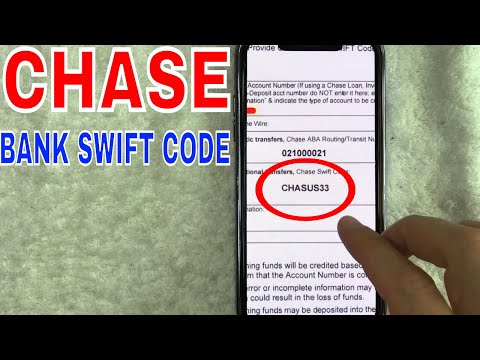 ✅ Chase Bank Swift Code 🔴