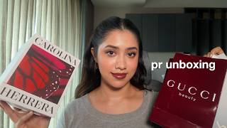 Unboxing all the PR packages I've received recently