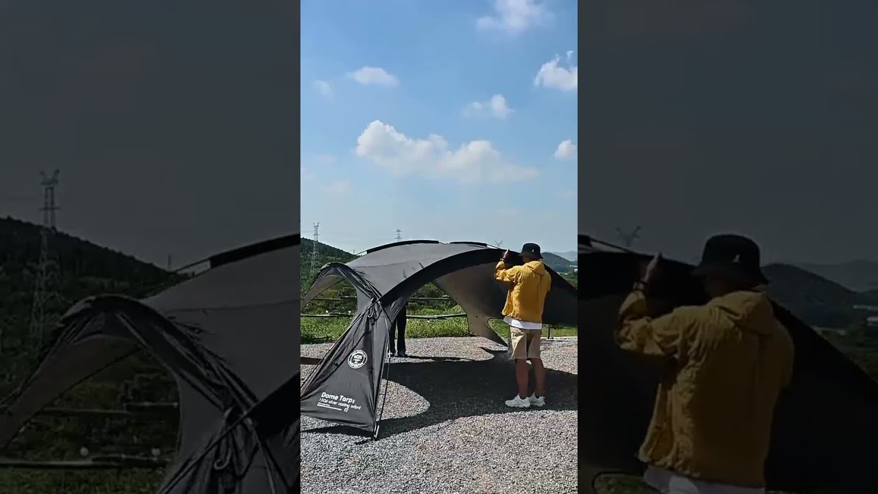 Build Your Dream Campsite LEGO-style｜Shinetrip 05 Series Dome + Expandable Accessories