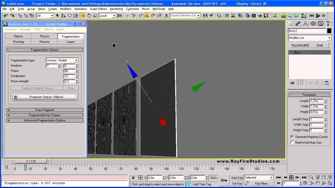 rayfire 1.56 for 3ds max 2010