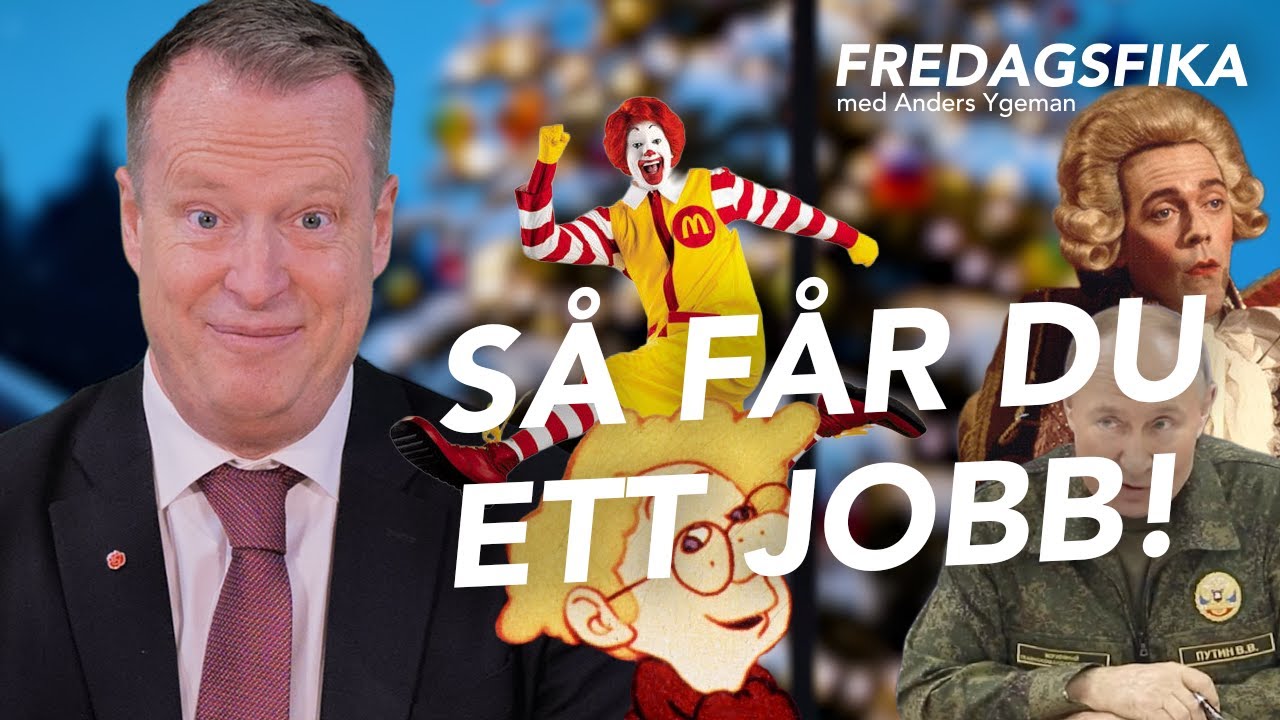 Därför tycker Jimmie Åkesson att Trump är en kommunist - Fredagsfika med Anders Ygeman